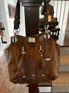 👜FRYE Vintage Leather Bag - heavy duty
